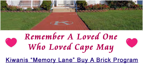 Memory Lane Buy a Brick Fundraiser - Kiwanis Cape May