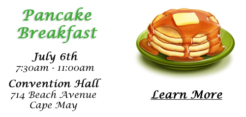Pancake Breakfast - Kiwanis Cape May