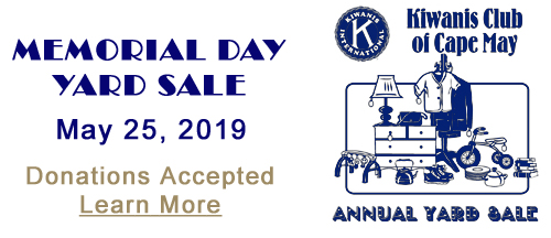 Annual Yard Sale - Kiwanis, Cape May NJ